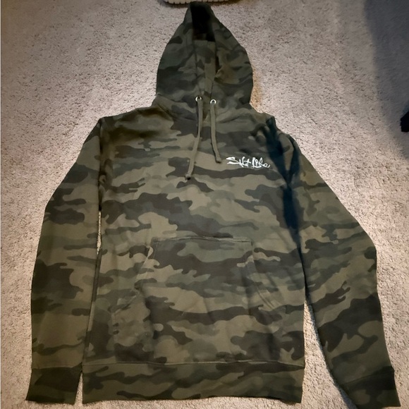 Camouflage Salt Life Hoodie - Picture 1 of 2